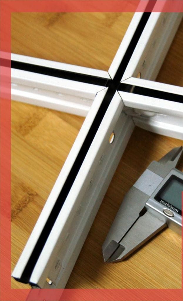 PVC False Ceiling Profile
